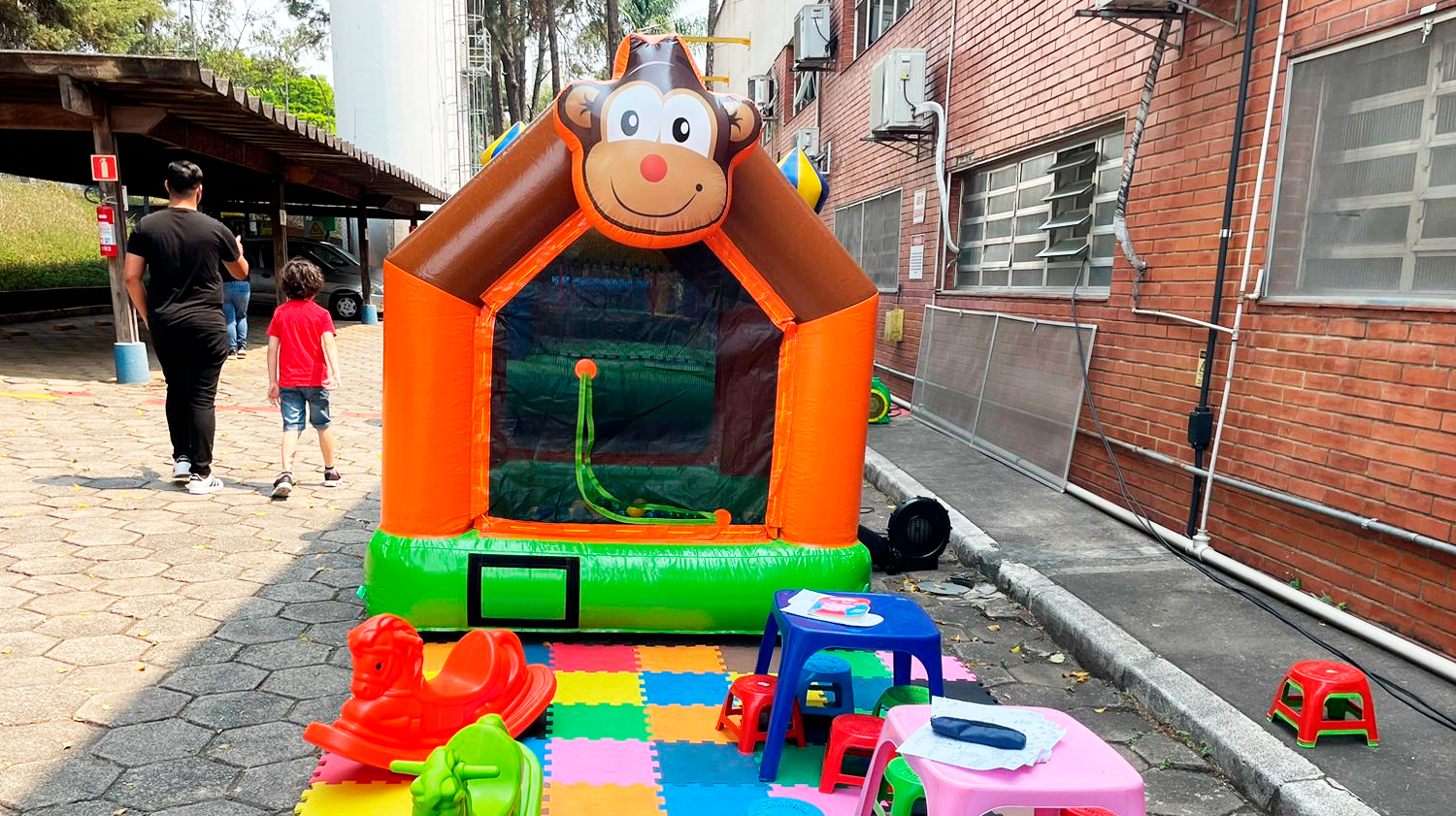 Aluguel de Piscina de Bolinhas Macaquinho 2