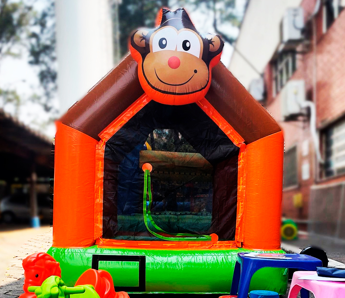 Aluguel de Piscina de Bolinhas Macaquinho